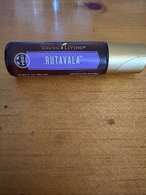 Young Living Rutavala Roll-On with Purple Label and Gold Cap